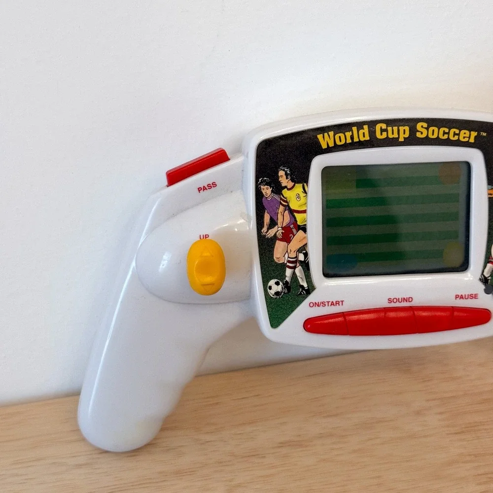 1998 MGA Sports World Cup Soccer Handheld LCD Game